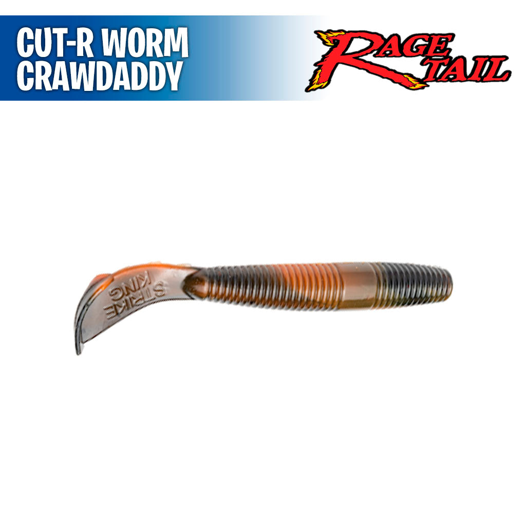 Rage Ned Cut-R Worm 3" - Rage Tail