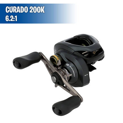 Carrete Curado 200K Baitcasting reel - 6.2:1 - Shimano