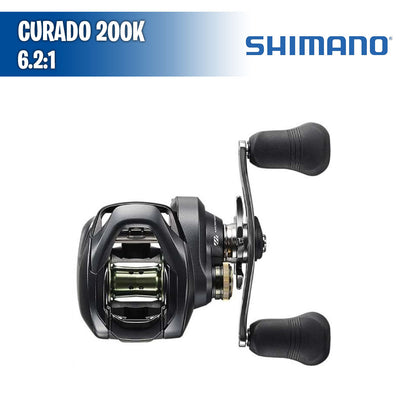 Carrete Curado 200K Baitcasting reel - 6.2:1 - Shimano