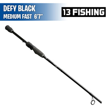 Defy Black M Fast 6'7" - Spinning Rod - 13 Fishing