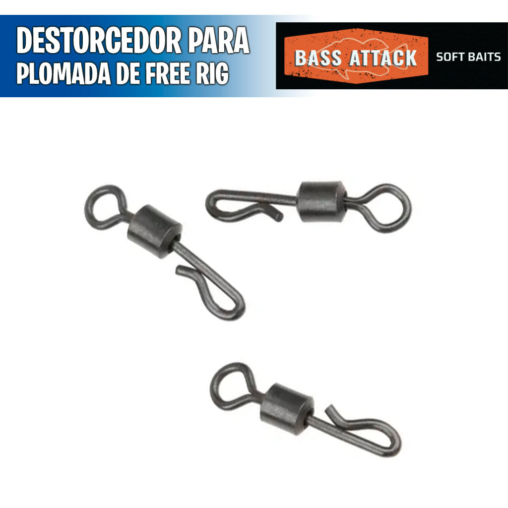 Destorcedor para plomada free rig