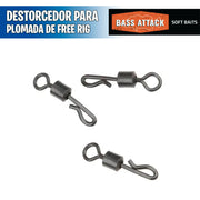 Destorcedor para plomada free rig