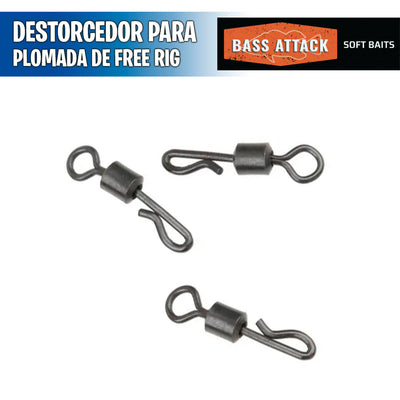 Destorcedor para plomada free rig
