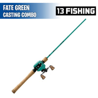 Fate Green - Medium Fast - 6'7" - Combo Casting - 13 Fishing