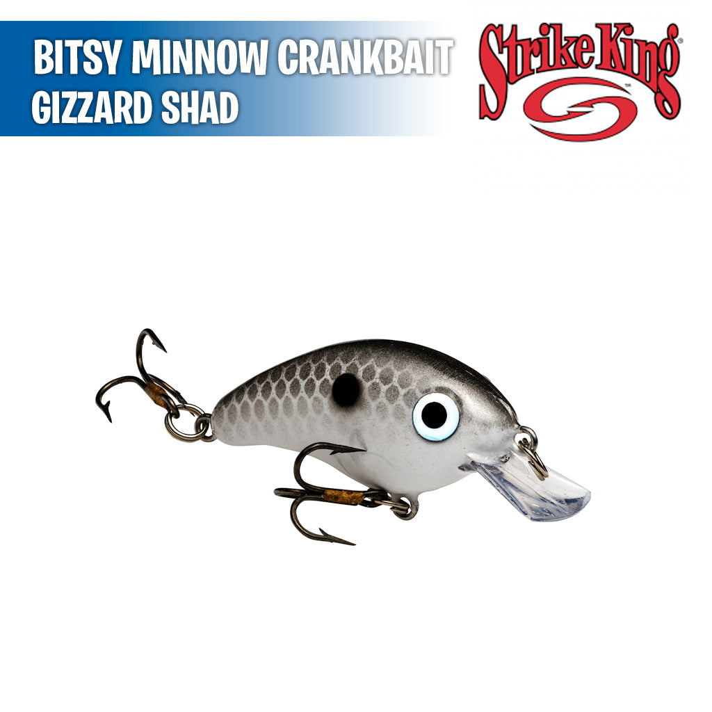 Bitsy Minnow Crankbait 1/8oz - Strike King