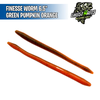 Finesse Worm 6.5" - Ghost Baits