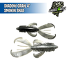 Shadow Craw 4" - Ghost Baits