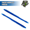 Finesse Worm 6.5" - Ghost Baits