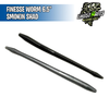 Finesse Worm 6.5" - Ghost Baits