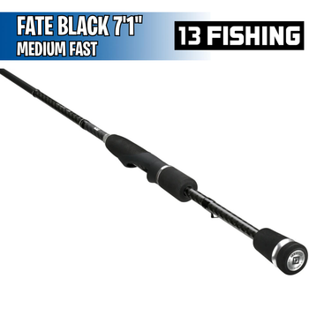 Fate Black - Medium Fast - 7'1'' - Caña Spinning - 13 Fishing