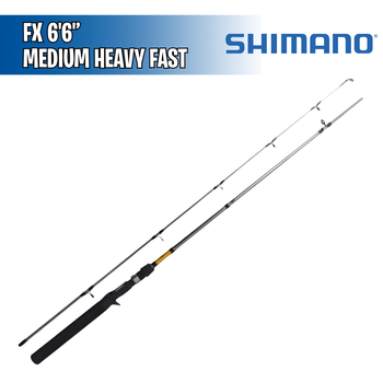 FX - Medium Heavy Fast - 6'6" - Casting Rod - Shimano