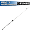 Fate V3 - Medium Heavy Moderate - 7'4" - Caña Casting - 13 Fishing