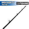 Omen Black - Heavy Fast - 7'1" - Casting Rod - 13 Fishing