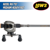 Accel RX- MH Fast - 7.5:1 - 7'0 - Combo Casting - Lews