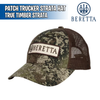 Patch Trucker Strata Hat True Timber Strata - Beretta