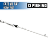 Fate V3 - Heavy Fast - 7'4'' - Caña Casting - 13 Fishing