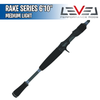 Rake Series - Medium Light - 6'10" - Caña Casting - Level