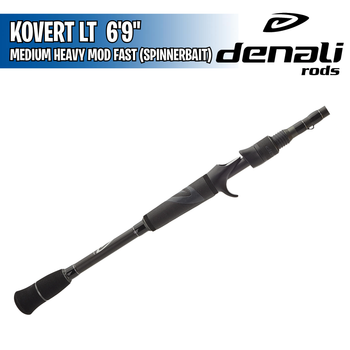 Kovert LT - Medium Heavy Moderate Fast - 6'9"- (Spinnerbait) - Caña Casting -Denali