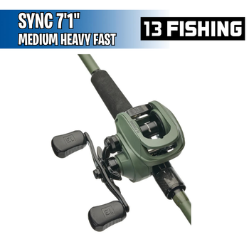 Sync - MH Fast - 8.1:1 - 7'1'' - Combo Casting - 13 Fishing