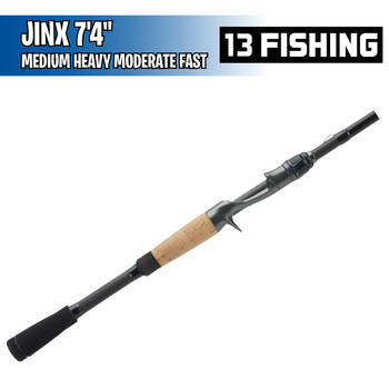 Jinx - Medium Heavy Moderate Fast - 7'4'' - Caña Casting - 13 Fishing