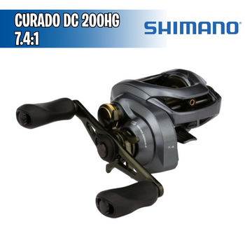 Curado DC 200HG - Baitcasting reel - 7.4:1 - Shimano