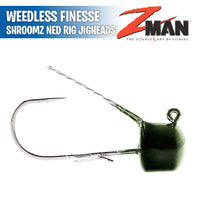 Weedless Finesse ShroomZ Ned Rig Jigheads - Z-man