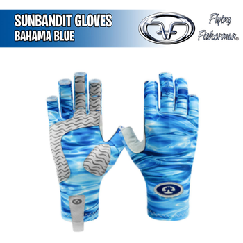 SunBandit Gloves - Bahama Blue - Flying Fisherman