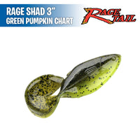 Rage Shad 3" - Rage Tail