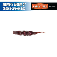 Shimmy Worm 2" -  Bass Attack