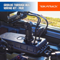 GridLoc Through Hull Wiring Kit - Pair - YakAttack