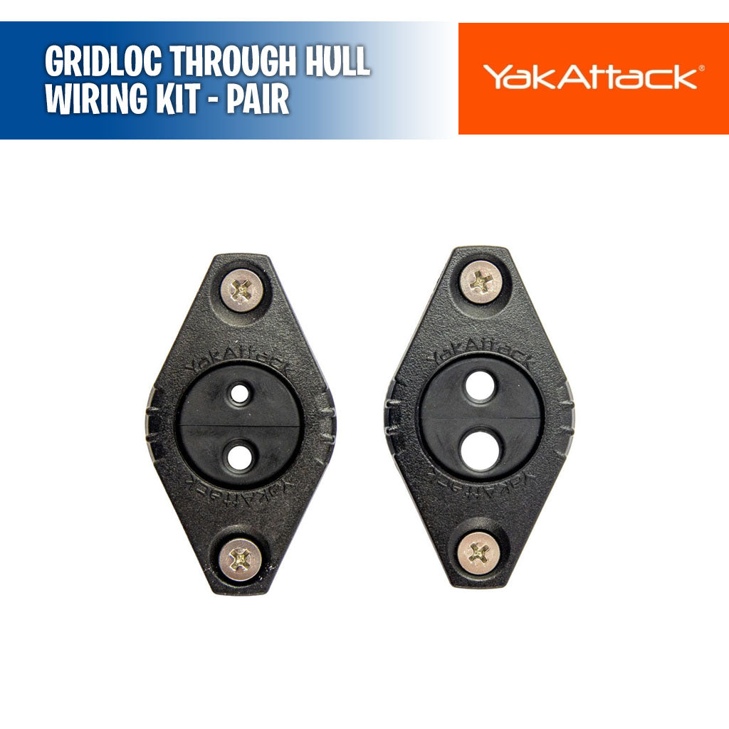 GridLoc Through Hull Wiring Kit - Pair - YakAttack | Fishing Depot.mx