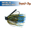 Football Jigs 3/4 oz - Poppy's Jigs