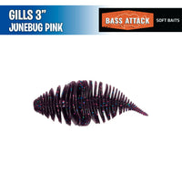 Gills 3" - Bass Attack