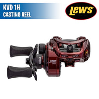KVD 1H - 6.2:1 - Carrete Casting - Lew's