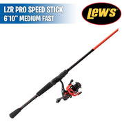 LZR Pro Speed Stick - Medium Fast - 6'10'' -Spinning Rod - Lew's