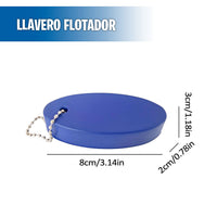 Llavero flotador