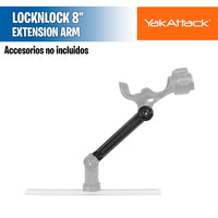 LockNLock 8" Extension Arm - YakAttack