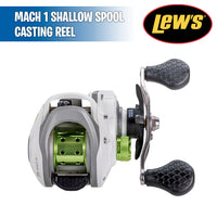 Mach 1 Shallow Spool - 7.5:1 - Carrete Casting - Lew's