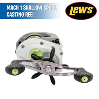 Mach 1 Shallow Spool - 7.5:1 - Carrete Casting - Lew's