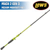 Mach 2 Gen 3 -  Medium Moderate Fast - 6'8" - Casting Rod - Lew's