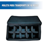 Maleta para transporte de 10 Reels