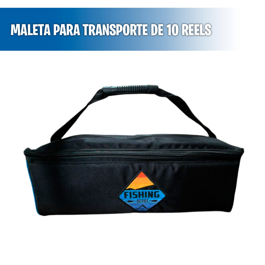 Maleta para transporte de 10 Reels