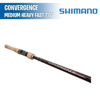 Convergence - Medium Heavy Fast - 7'0" - Casting Rod - Shimano