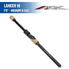 Lancer W - Medium Extra Fast - 7'0" - Spinning Rod - ARK