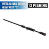 Meta - G Man Series - 7'3" - Heavy Fast - Casting Rod - 13 Fishing