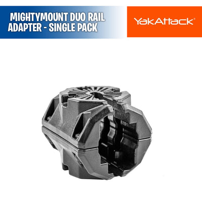MightyMount Duo Rail Adapter - Single Pack, Compatible with Hobie H-Rail - YakAttack