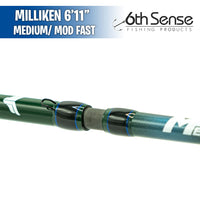 Milliken - 6'11" - Medium Moderate Fast - Spinning Rod - 6th Sense