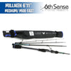 Milliken - 6'11" - Medium Moderate Fast - Spinning Rod - 6th Sense