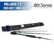 Milliken - 7'2" - MH - Casting Rod - 6th Sense