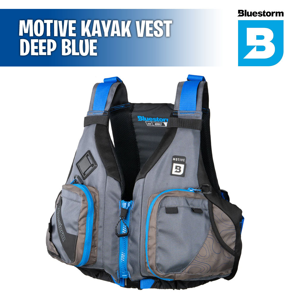 Motive Kayak Vest - Bluestorm